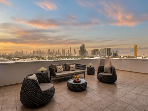 Apartment, 2 Bedrooms (Burj Khalifa View) | In-room safe, desk, laptop workspace, blackout drapes