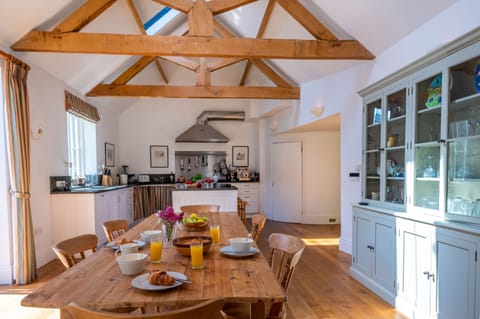 Ground floor: Kitchen and dining area