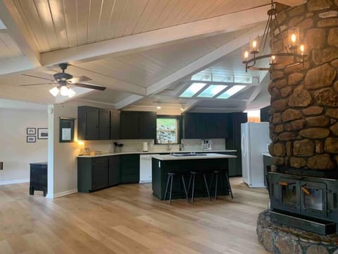 Large kitchen outfitted for cooking and entertaining!