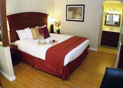 Premium bedding, pillowtop beds, blackout drapes, iron/ironing board