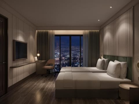 Junior Double Room (Junior Suite with Balcony) | Premium bedding, down comforters, minibar, in-room safe