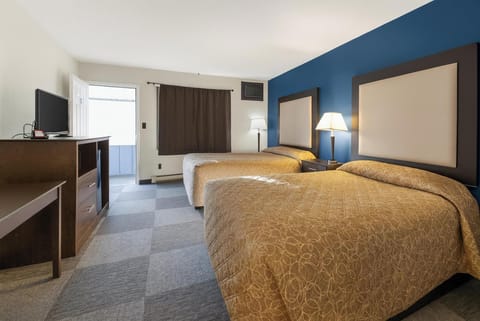 Room, 2 Queen Beds | Desk, iron/ironing board, free WiFi, bed sheets