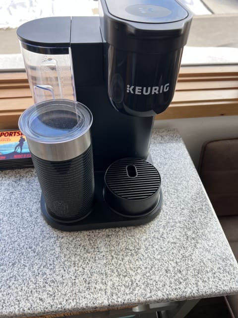 Watch the amazing sunrise with your morning coffee