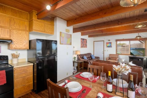 Downstairs, Kitchen and Living Area