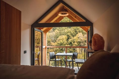 Comfort Cabin | Laptop workspace, free WiFi