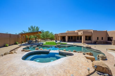 House, 3 Bedrooms | Pool | A heated pool