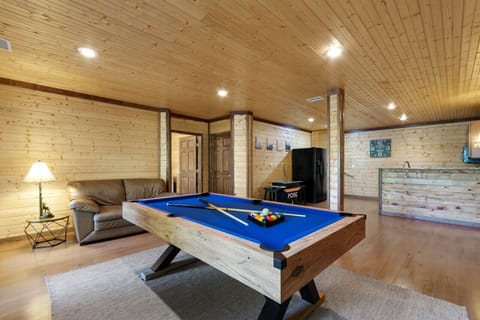 Game room downstairs