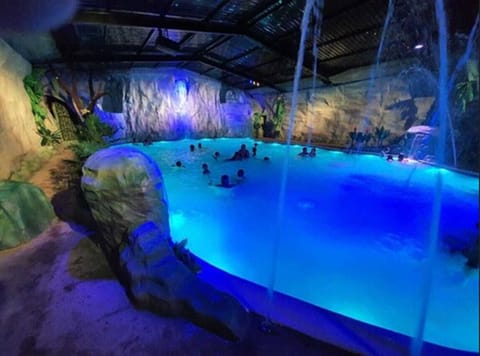 6 outdoor pools, open 10:00 AM to 6:30 PM, pool umbrellas, sun loungers