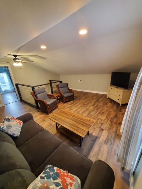 Secondary living room on second floor. 
