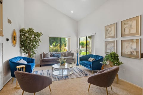 The well decorated modern living room is a great place to have a good time with family and friends Or just some quite time for yourself in a nice ambiance!