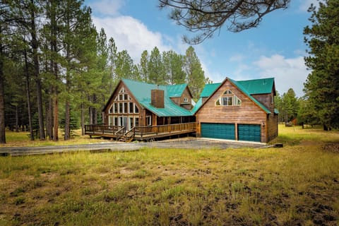 The house is centered on 4 lots giving you plenty of privacy and quiet