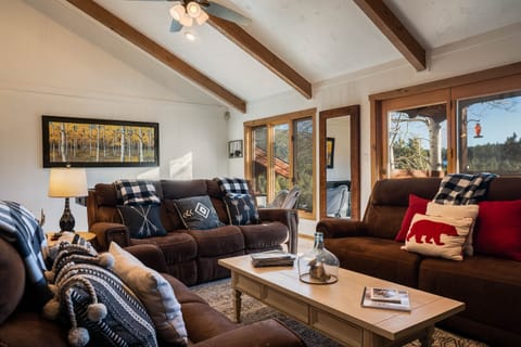 Picture yourself relaxing in this comfy common living area!