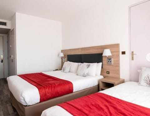 Drift to sleep in a comfortable bed after a wonderful day outside.