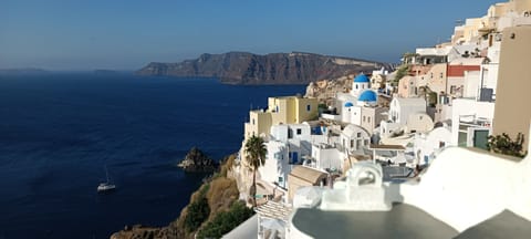 The property. View from the church 