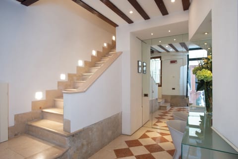 Interior entrance