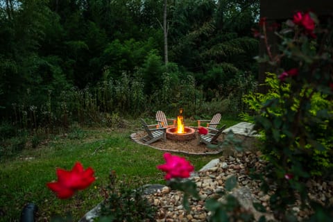Roast a marshmallow or hot dog and visit with friends!