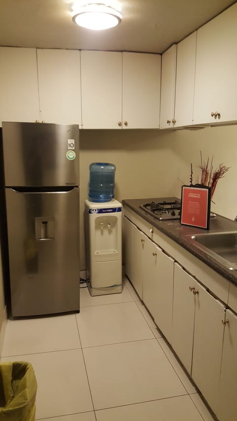 Shared fridge, microwave