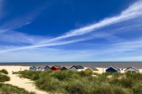 On the beach