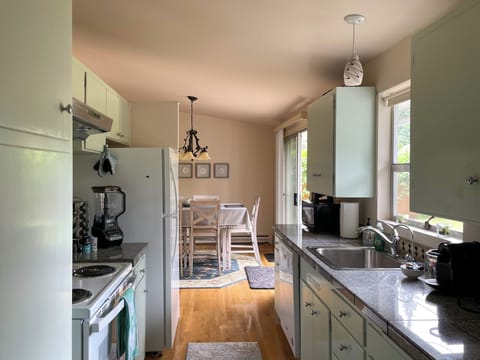 Fully stocked kitchen ready for your at-home cooking.