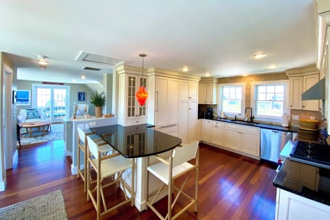 Main House kitchen - Sub Zero, Wolf, Miele appliances