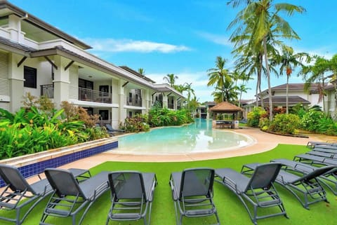 Dive into serenity and soak up the sun in the refreshing pool.