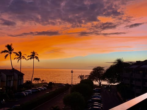 Serenity while the sky is on fire.