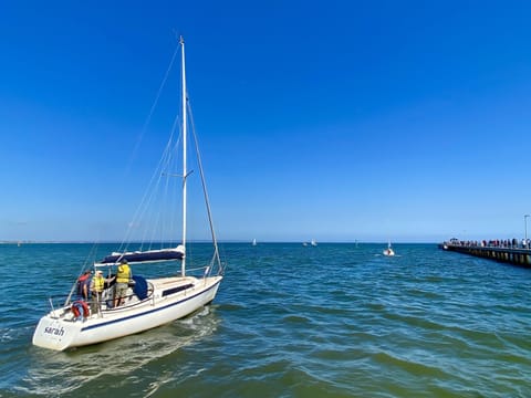 Sailing on Port Philip Bay