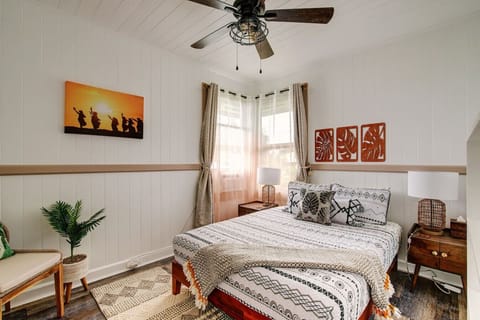 enjoy the comfy bedroom