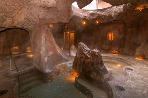 Take a dip in the hot pools.