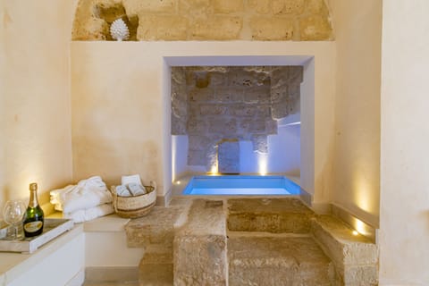 Junior Suite with Private Pool | 1 bedroom, Egyptian cotton sheets, premium bedding, down comforters