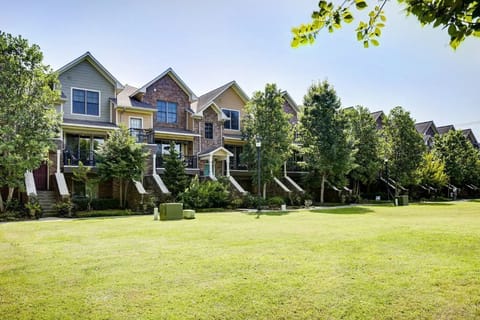Front of the Townhomes