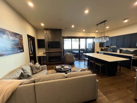 Living Room and Kitchen
