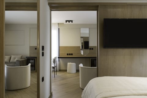 Deluxe Suite, Sea View | Egyptian cotton sheets, premium bedding, down comforters, pillowtop beds