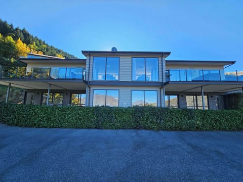 View of the property from the driveway