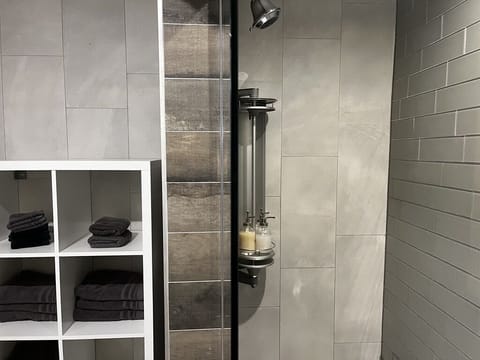 Large walk in shower