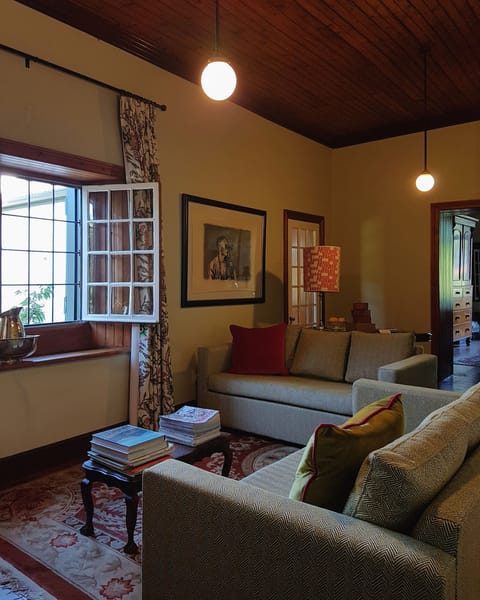 Garden View | Living area | 28-inch TV with cable channels