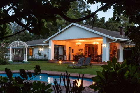 Front of property - evening/night