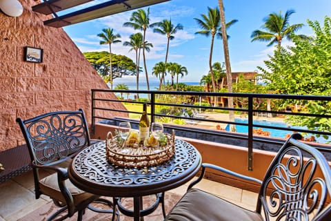 Outdoor dining table for 2 on your private Lanai