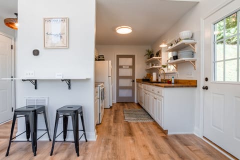 Back Inside- Fully Equipped Kitchen