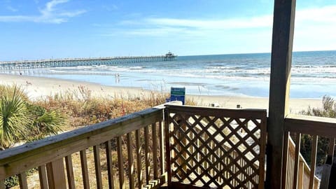 True Oceanfront — your porch is the front row seat to the Atlantic