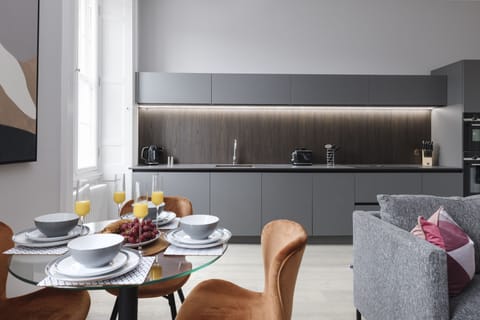 Apartment, 2 Bedrooms | Living area | TV