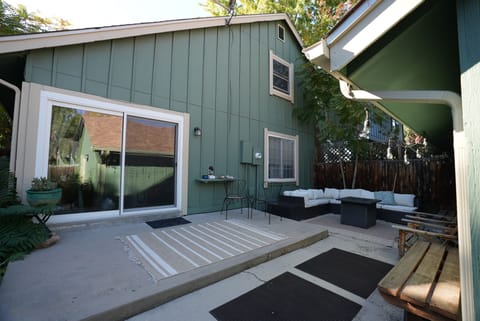 Fire Pit + Lighting.