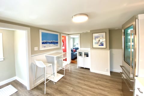 Cottage kitchen with new appliances and upgrades!