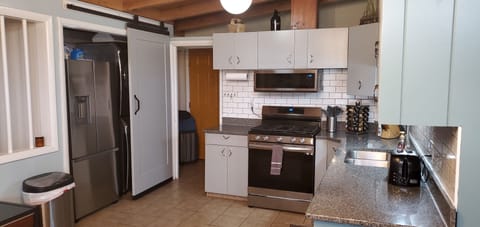 Fully stocked kitchen