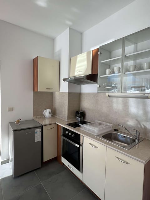 Suite, 1 Queen Bed, Non Smoking, Balcony (with Sofabed) | Private kitchenette | Fridge, oven, stovetop, toaster