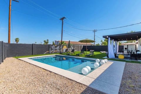 Brand new heated play pool