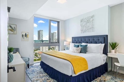 Welcome the morning sunshine as you wake up every morning by this magnificent view from your king bedroom.