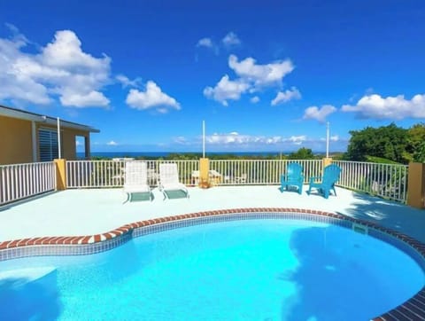 Pool deck with gorgeous views