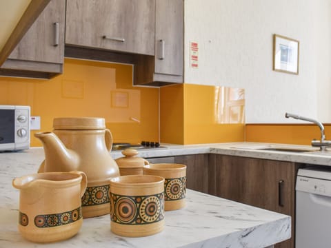 Kitchen area | Whitby Apartment - The Old Schoolhouse, Commondale, near Whitby