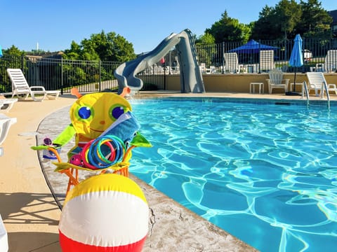 The pool is refreshing and fun - Open from late May - Mid September